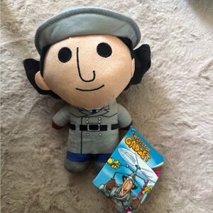 Inspector Gadget Plush Toy - Gray and Black